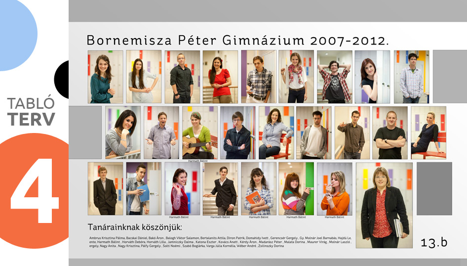 Tablófotózás, tablókészítés, tablóverseny